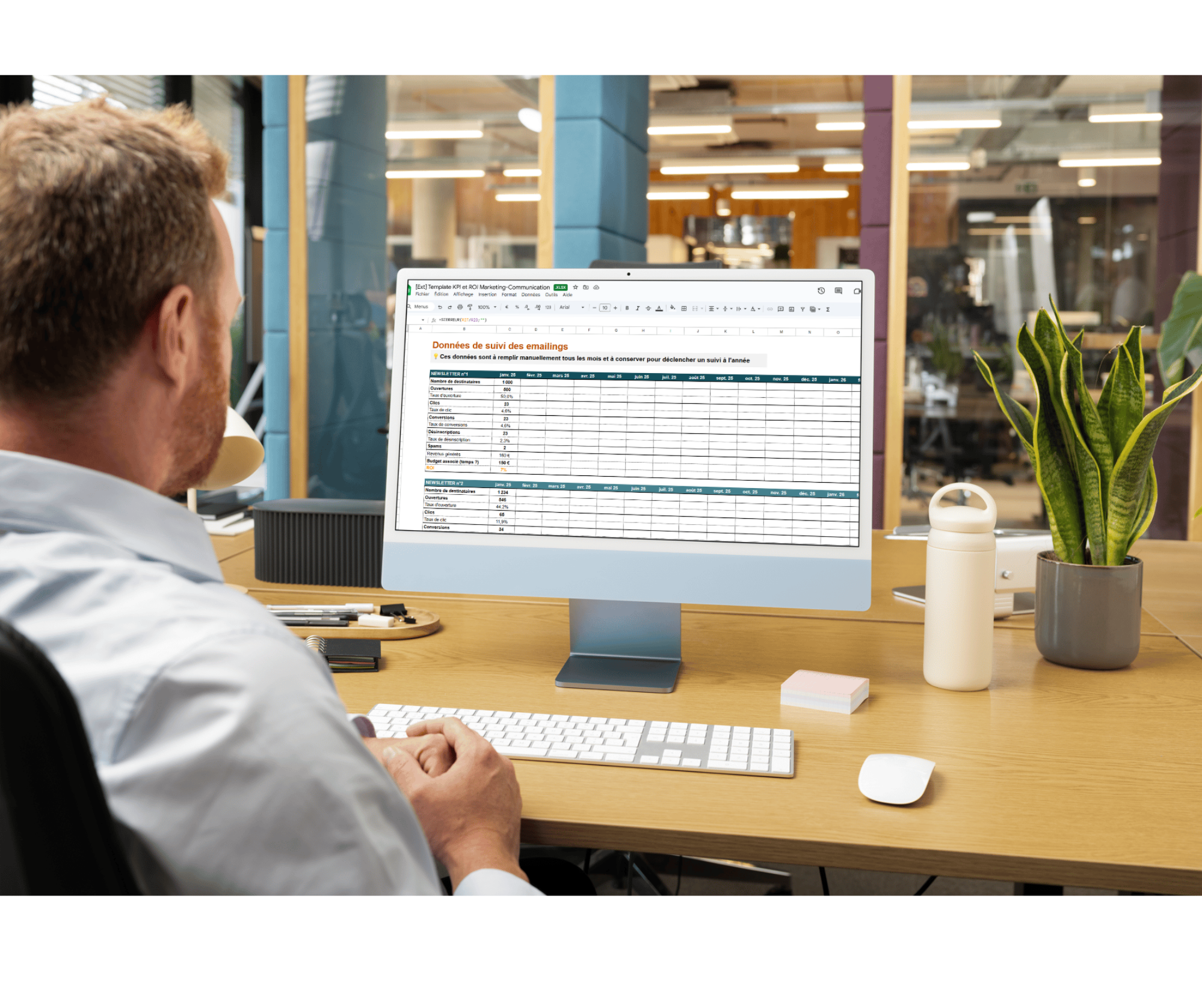 LP template ROI en pratique
